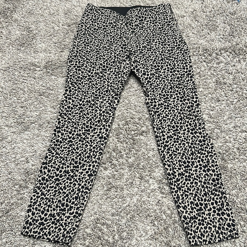 Leopard Print Ankle Pant